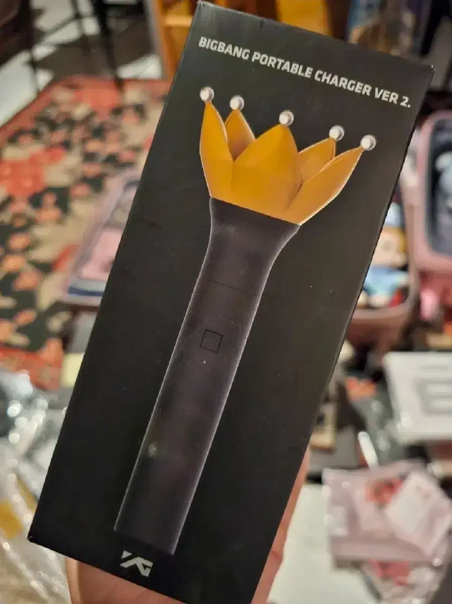 BIGBANG 10周年 ポータブルチャージャー ペンライト型充電器 Big Bang Official Pen Light Stick 10th Anniversary Portable